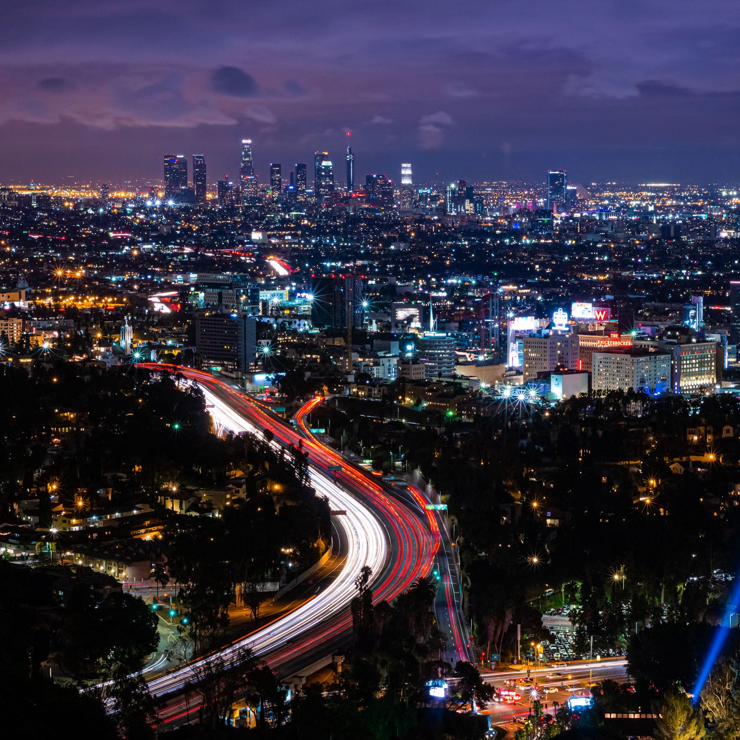 Jerome Daniel Overlook above the Hollywood Bowl